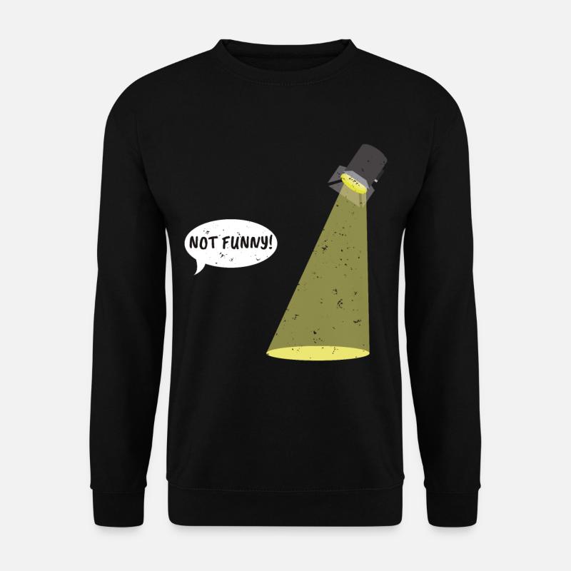 Lichttechniker Inspizient Bühnentechniker - Unisex Pullover - Schwarz
