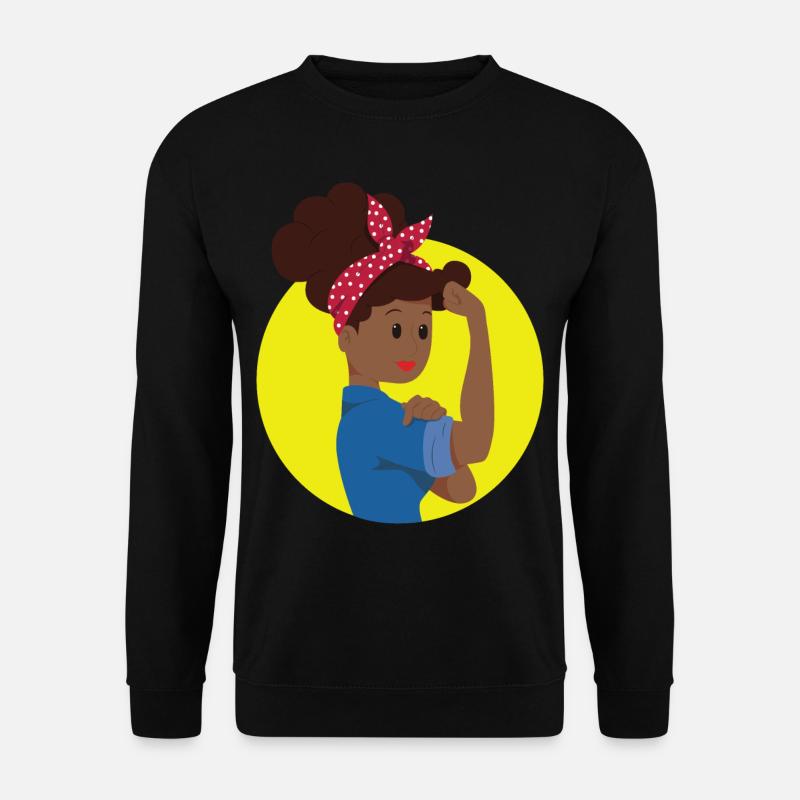 we can do it Black History - Unisex Pullover - Schwarz