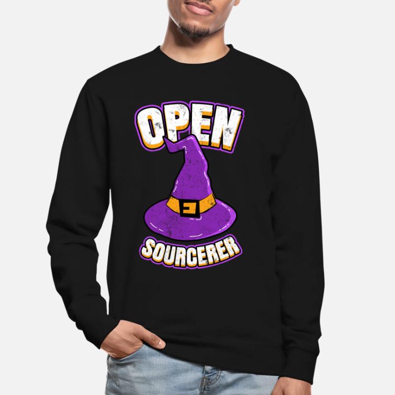 Open Sourcer Programmer Hacker Unisex Sweatshirt