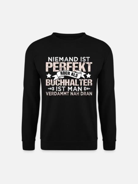 Buchhalter Buchhaltung Finanzen Beruf Geschenk - Unisex Pullover - Schwarz