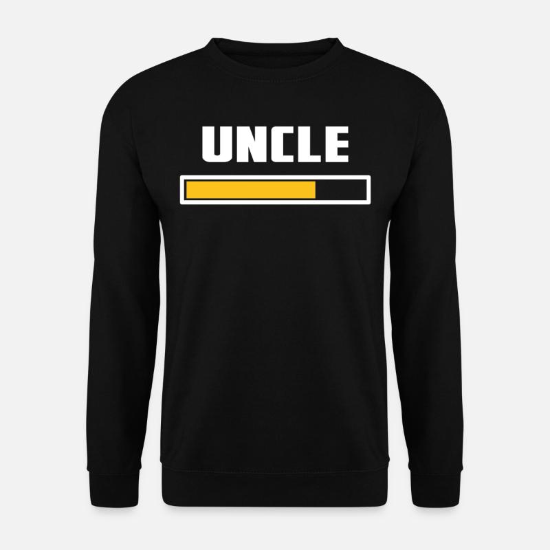 Uncle Installing Tea - Unisex Sweatshirt - black