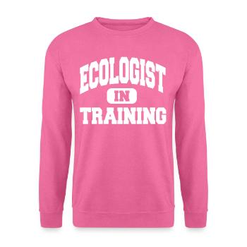 Écologiste en formation - Sweat-shirt Unisexe - rose - Devant
