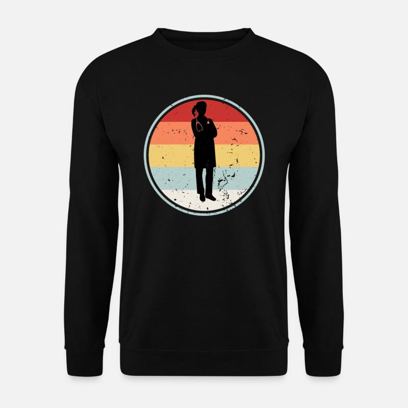 Gynecologist RETRO COLLECTION - Unisex Sweatshirt - black