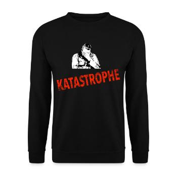 Katastrophe - Unisex Pullover - Schwarz - Vorne - Alina (178cm) & Michal (187cm)