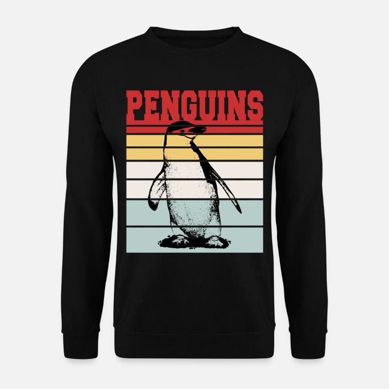 PENGUINS - Unisex Sweatshirt - black