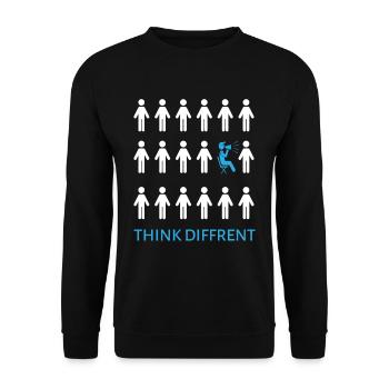 Director Film Director Filmdreh Filmcrew - Unisex Sweatshirt - black - Front - Alina (178cm) & Michal (187cm)