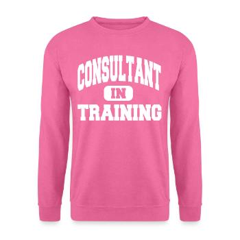 Consultant en formation - Sweat-shirt Unisexe - rose - Devant