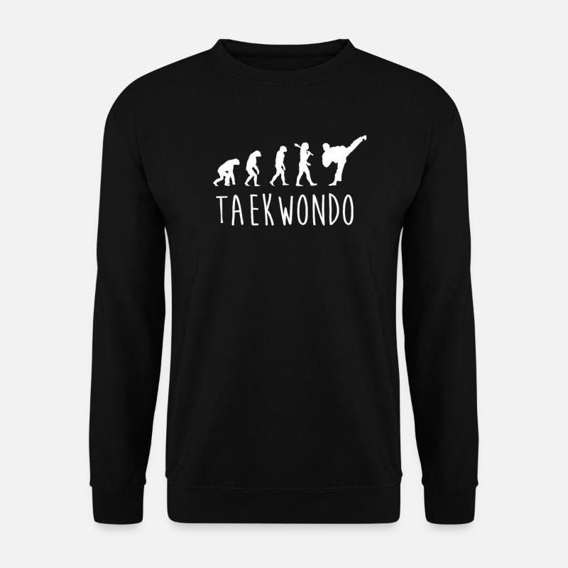 Évolution du Taekwondo - Sweat-shirt Unisexe - noir