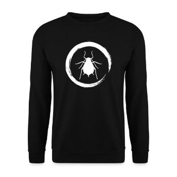 aphid - Unisex Pullover - Schwarz - Vorne - Alina (178cm) & Michal (187cm)