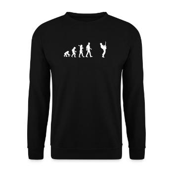 Music - Unisex Pullover - Schwarz - Vorne - Alina (178cm) & Michal (187cm)