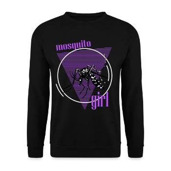 Mosquitos, Culicidae, Mosquito For Mosquito Girls - Unisex Sweatshirt - black - Front - Alina (178cm) & Michal (187cm)
