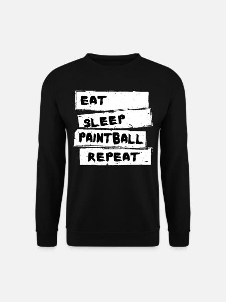 Paintball - paintball tee - Unisex Sweatshirt - black