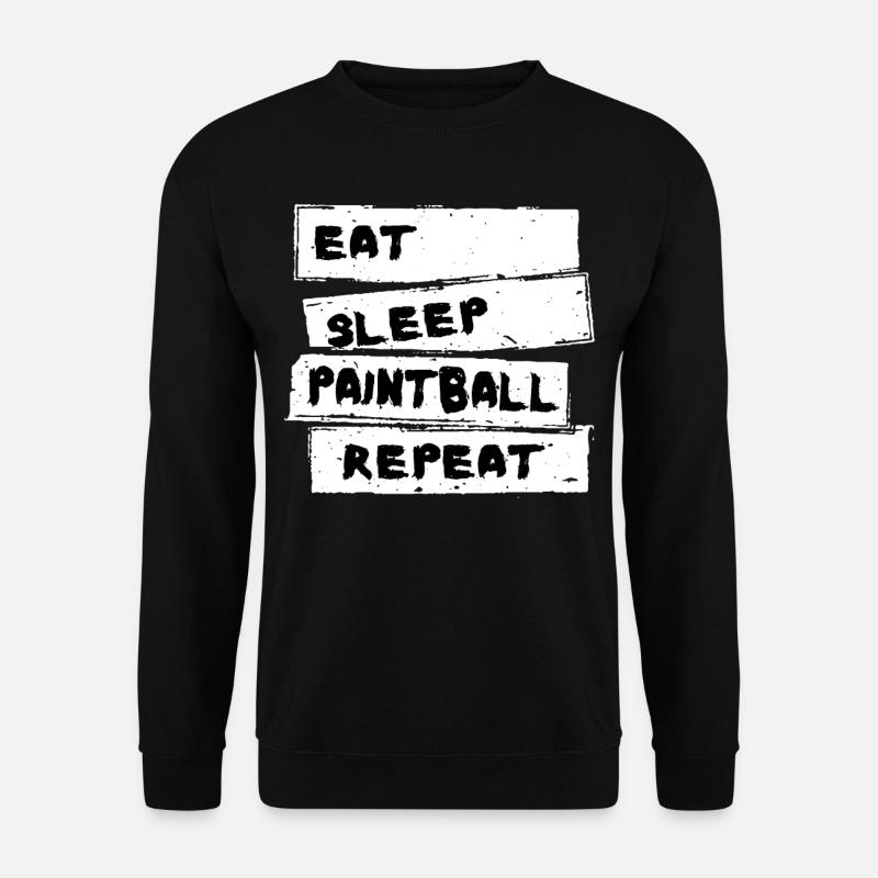 Paintball - paintball tee - Unisex Sweatshirt - black
