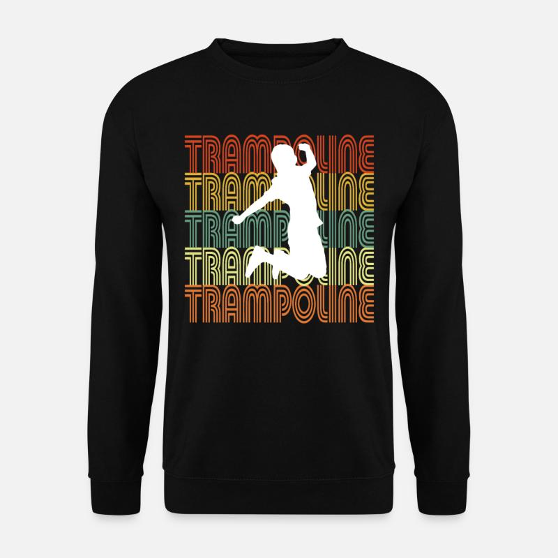 TRAMPOLINE - Unisex Sweatshirt - black