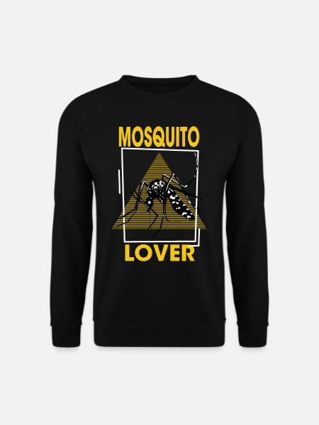 Amoureux des moustiques - Komarac, Komar, Malaria Mosquito - Sweat-shirt Unisexe - noir