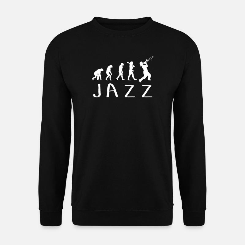 Jazz evolution - Unisex Sweatshirt - black