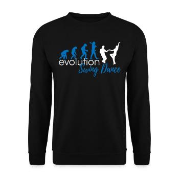 Swing Dance Evolution - Unisex Pullover - Schwarz - Vorne - Alina (178cm) & Michal (187cm)