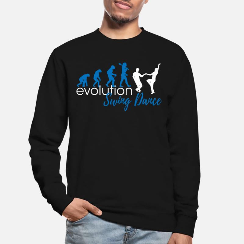 Evolution de la danse swing Sweat-shirt Unisexe