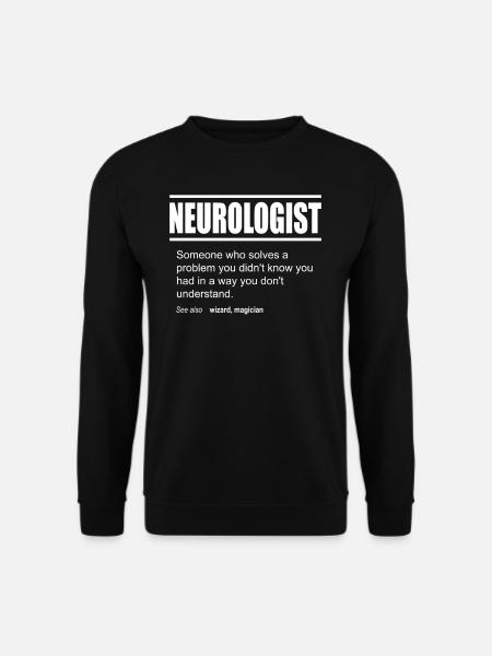 Funny Description Tea Neurologist Edition - Unisex Sweatshirt - black