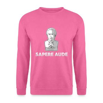 Sapere Aude Philosophie Immanuel Kant für Philosop - Unisex Pullover - Pink - Vorne