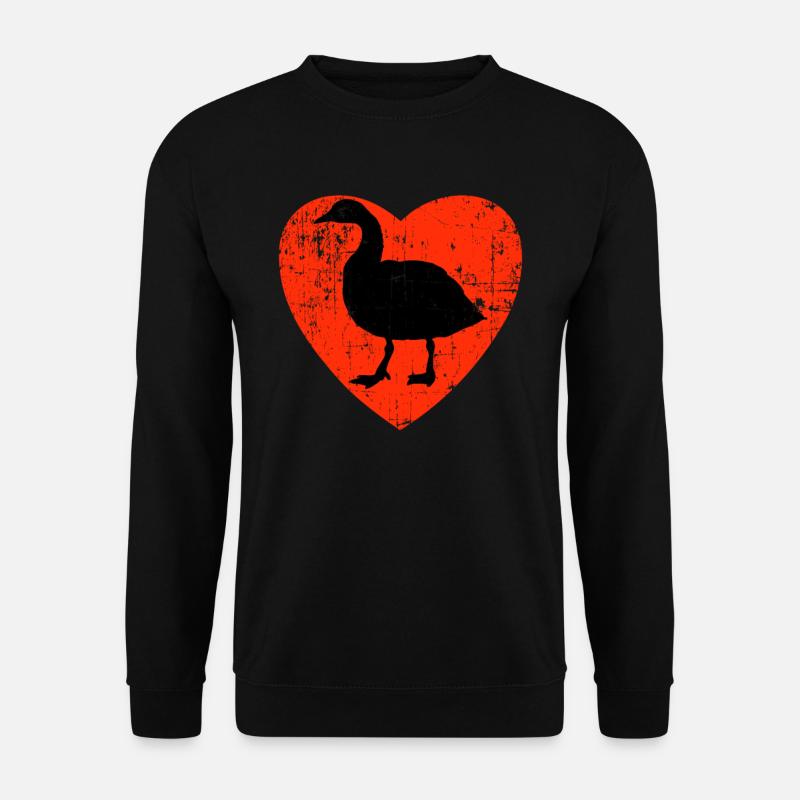 Love My Gooses Design - Unisex Pullover - Schwarz