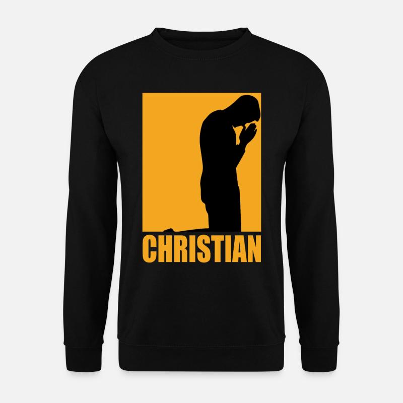 Christian design - Unisex Sweatshirt - black