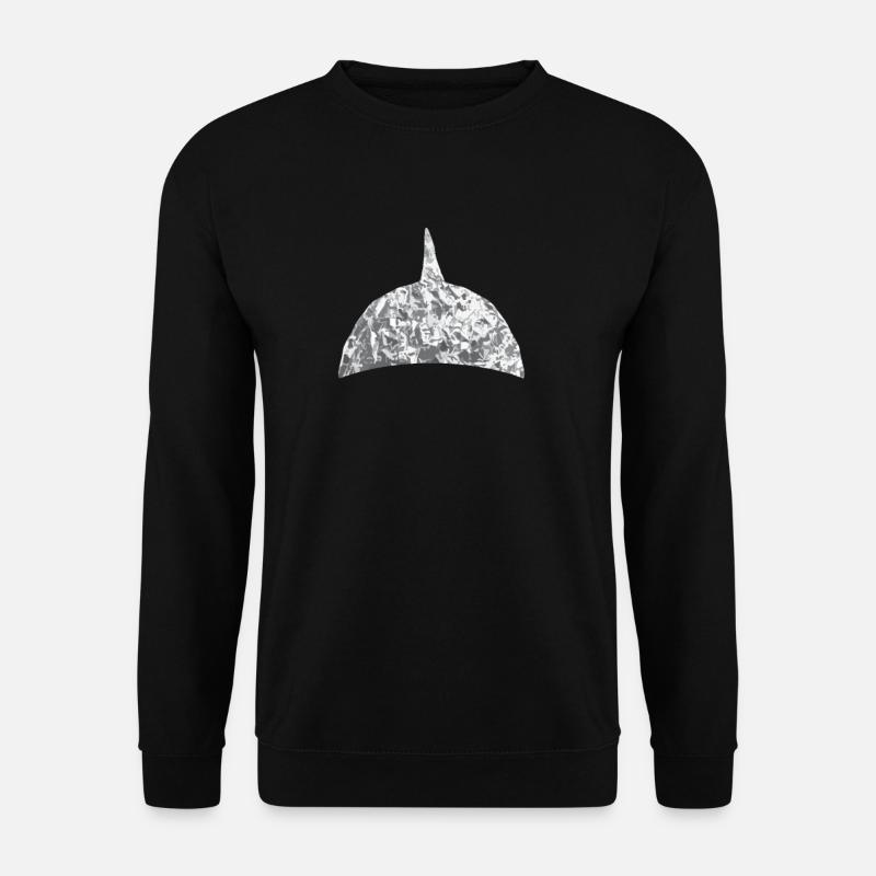 Aluhut Verschwörungstheorie - Unisex Pullover - Schwarz