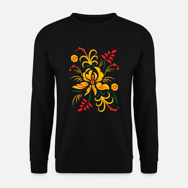 Khokhloma - Unisex Sweatshirt - black