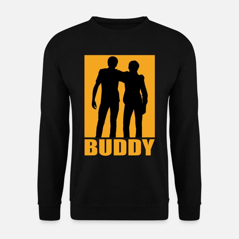 Buddy Design - Unisex Pullover - Schwarz