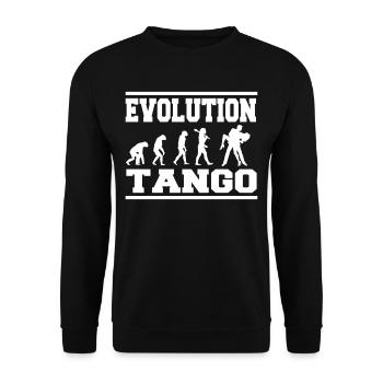 Evolution Tango - Unisex Pullover - Schwarz - Vorne - Alina (178cm) & Michal (187cm)