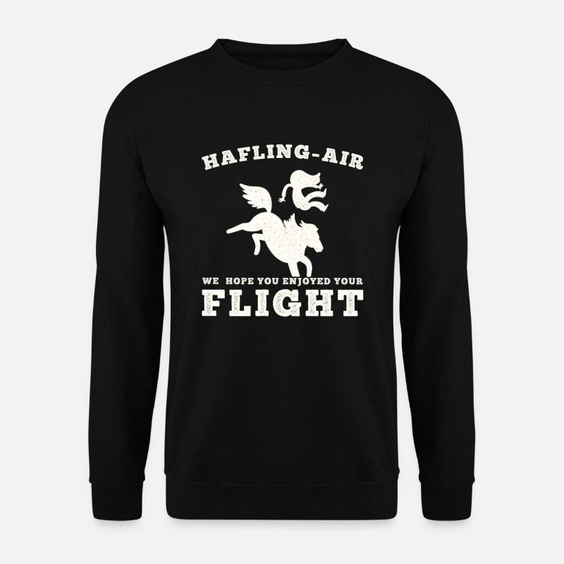 Haflinger Pferd - Unisex Pullover - Schwarz