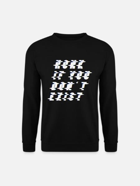 Existentialism philosophy - Unisex Sweatshirt - black