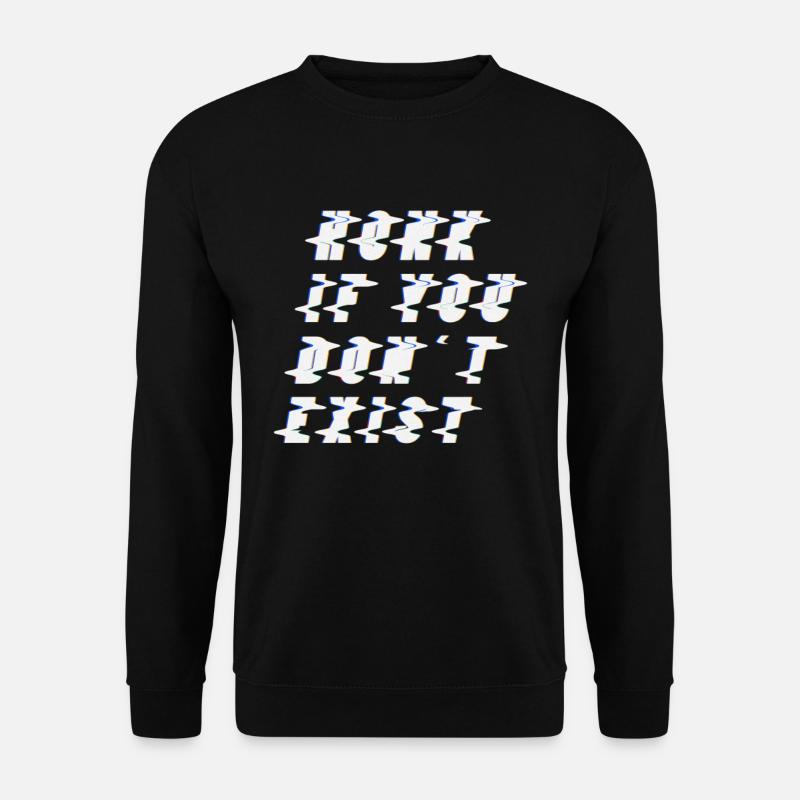 Existentialismus Philosophie - Unisex Pullover - Schwarz