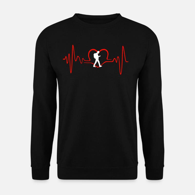 I Love Geocaching - Unisex Pullover - Schwarz