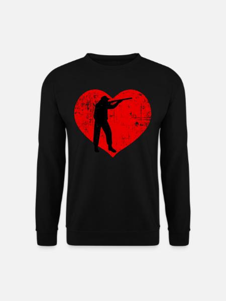 I love Huntsmen - Unisex Sweatshirt - black