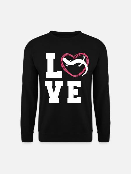 Salamander tea for women - Unisex Sweatshirt - black