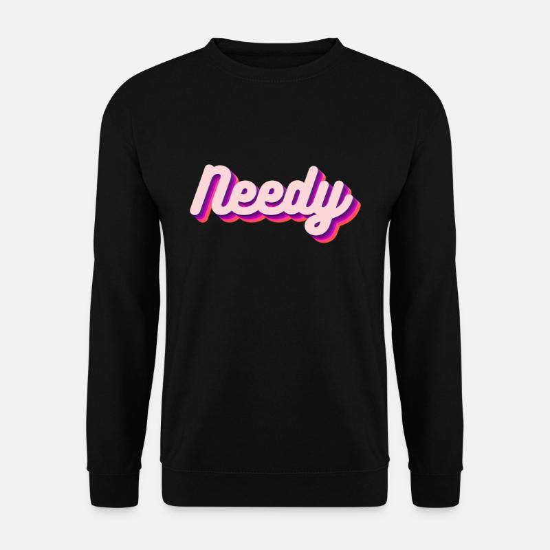 DDLG CGL BDSM Needy - Unisex Sweatshirt - black