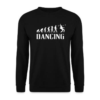 Dancing Evolution Present Idea - Sweat-shirt Unisexe - noir - Devant - Alina (178cm) & Michal (187cm)