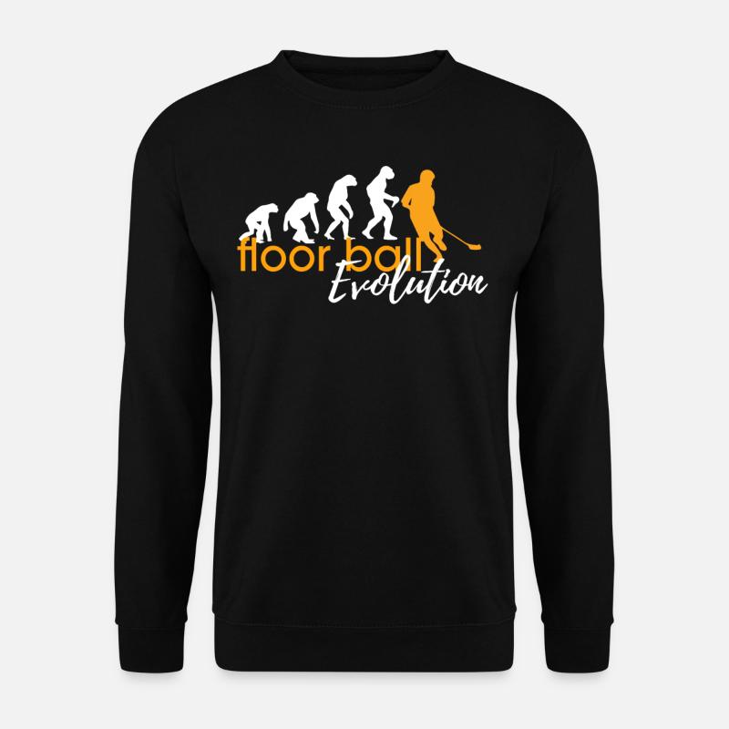 FLOORBALL EVOLUTION - Unisex Sweatshirt - black