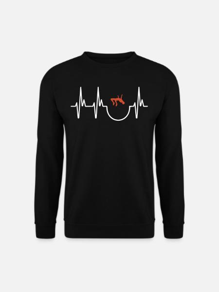 High jumping - Unisex Sweatshirt - black
