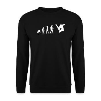 Tabletop - Unisex Pullover - Schwarz - Vorne - Alina (178cm) & Michal (187cm)