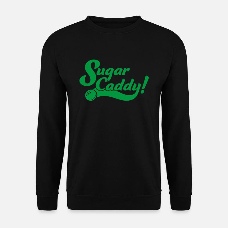 Suagr Caddy Golf Golfplatz - Unisex Pullover - Schwarz