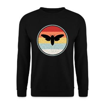 Cigale - Sweat-shirt Unisexe - noir - Devant - Alina (178cm) & Michal (187cm)