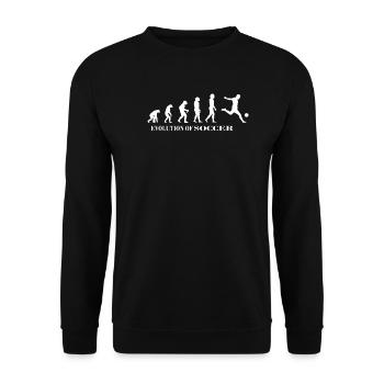 Soccer Designers Edition - Unisex Pullover - Schwarz - Vorne - Alina (178cm) & Michal (187cm)