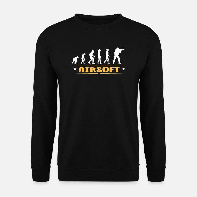 EVOLUTION AIRSOFT - Unisex Sweatshirt - black