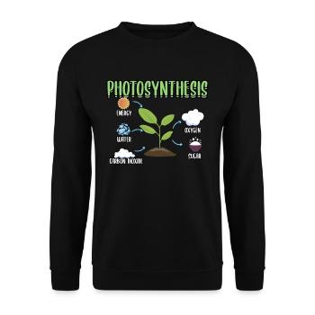 Garden Garden Arbei Plants Flowers Gardener Vegetables - Unisex Sweatshirt - black - Front - Alina (178cm) & Michal (187cm)