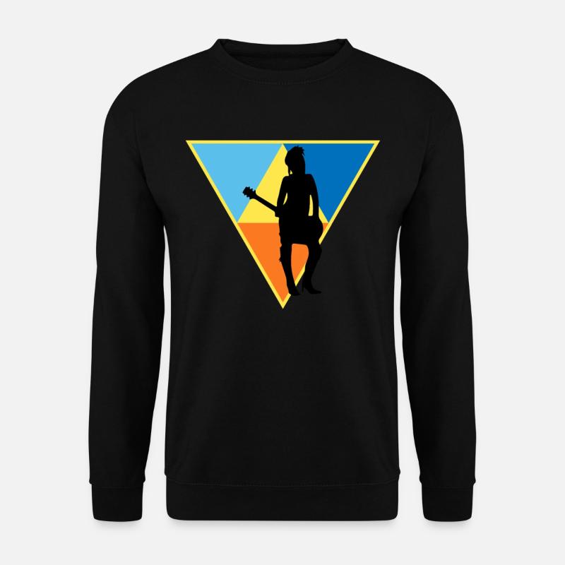 Distressed Musician - Unisex Sweatshirt - black