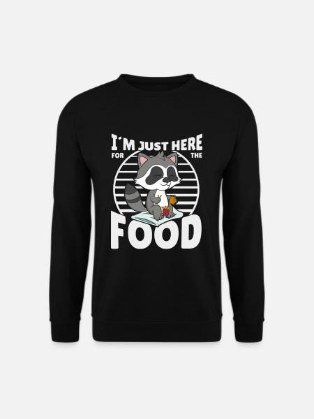 Waschbär - Unisex Pullover - Schwarz