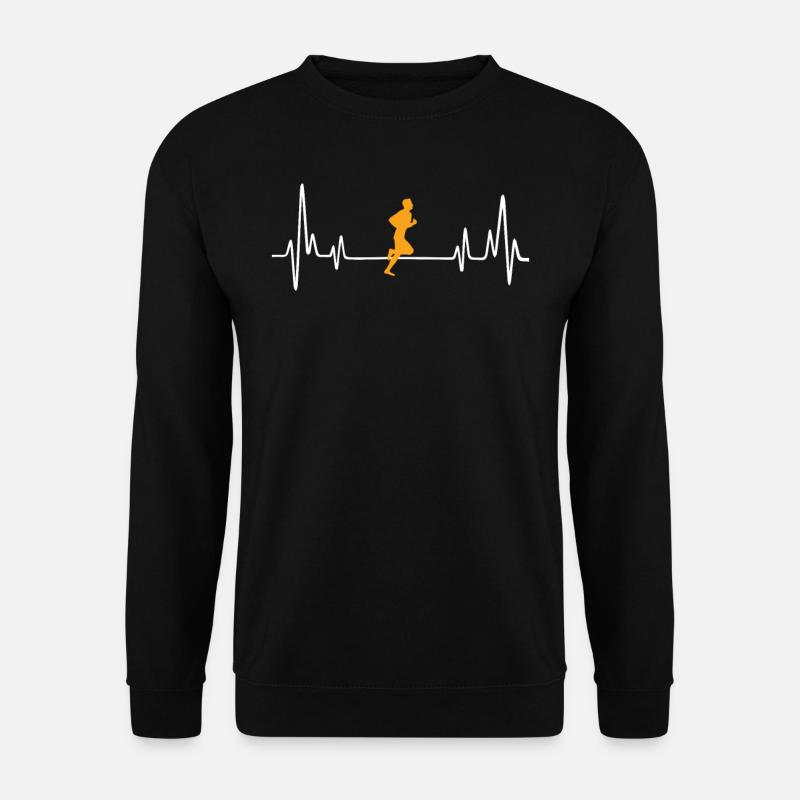 running t-shirt gift idea - Unisex Sweatshirt - black