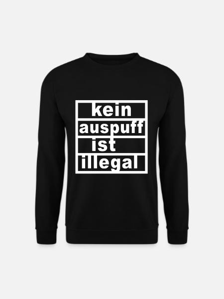Moped Design für einen Mopedfahrer - Unisex Pullover - Schwarz
